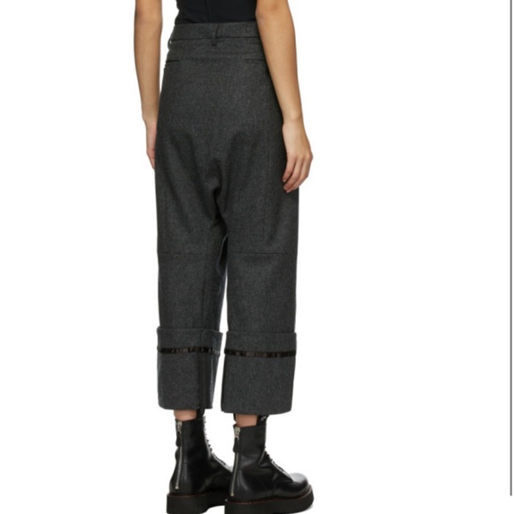 COPY - R13 wool flannel cropped trouser - Picture 5 of 10